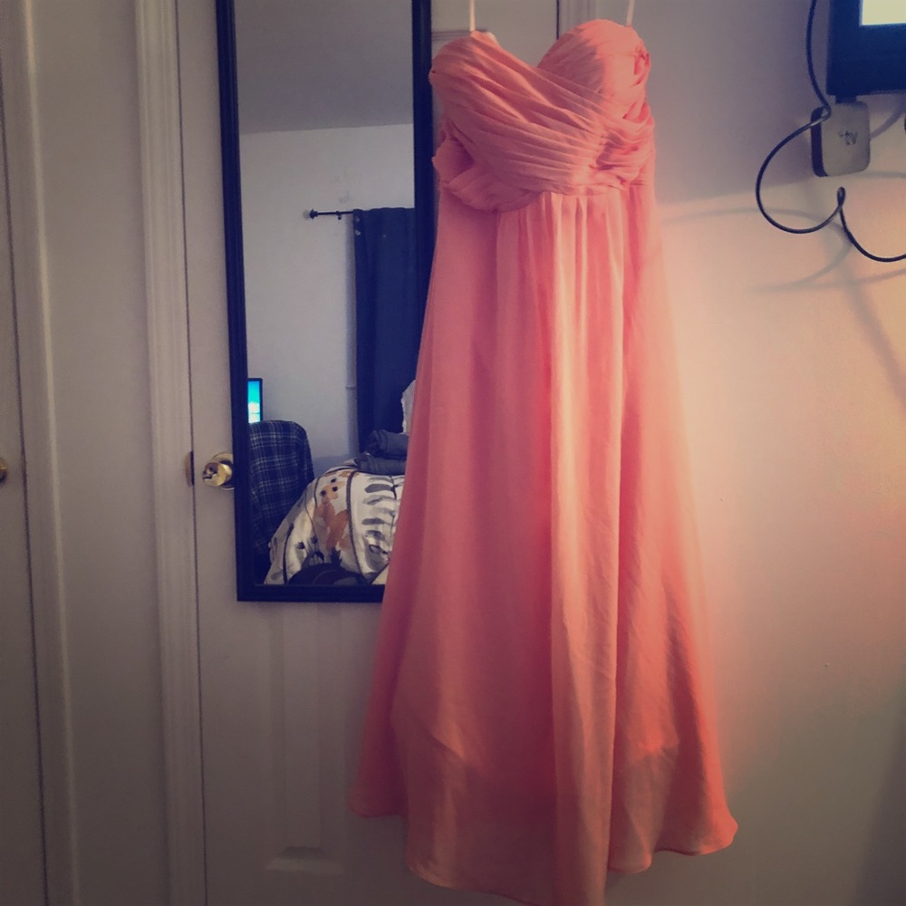 Strapless dress